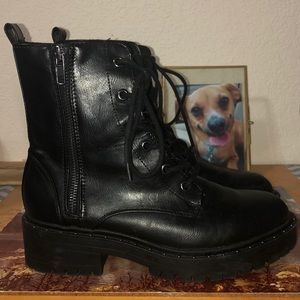 Forever 21 Combat Boots